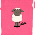 thumbnail image 4 of Inktastic Baa. Cute Sheep Design Boys or Girls Baby Bodysuit, 4 of 5