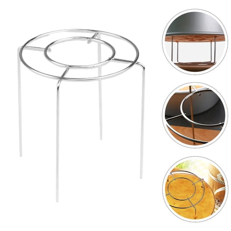 LEORX Kitchen Cooling Rack 1Pack Round Stainless Steel for Baking and Cooking Cakes