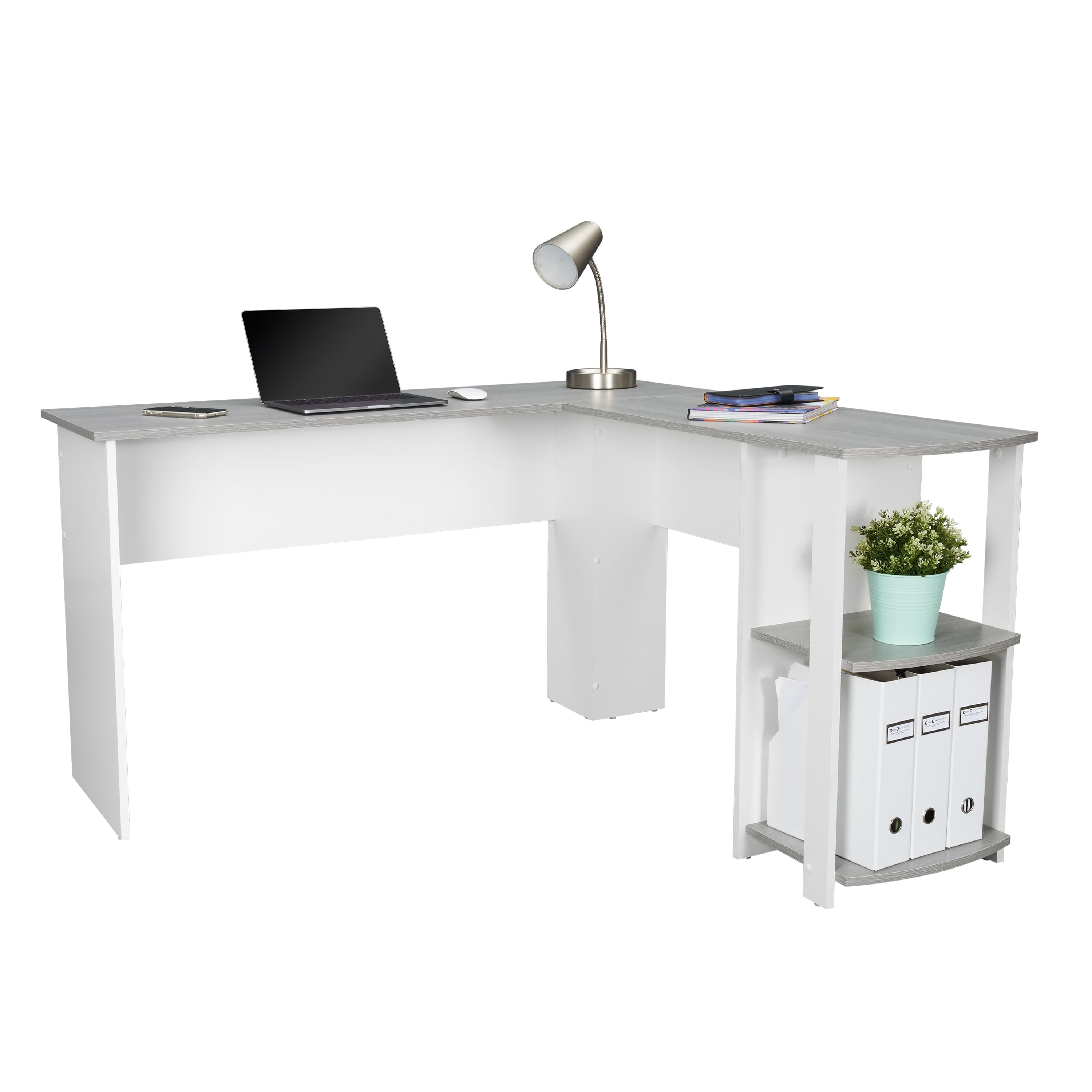 Featured image of post Computer Table With Side Shelf / This table also have keyboard sliding tray &amp; bottom shelf for your cpu.