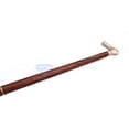 thumbnail image 5 of Premium Portable Lightweight Wood Crafted Walking Stick Cane with Decorative Polished Solid Brass Heavy Handle | Unisex Walking Aid & Hiking Pole | Senior's Gifts | Nagina International, 5 of 6