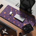 thumbnail image 2 of Long Mouse Pads for Desk,Purple Sun Star Circle Pattern Desk Mats on Top Of Desks, Desk Mouse Pad Extra Large with 3mm Non-Slip Base and Stitched Edge for Gaming,Office,Work,Home 35.4"x15.7", 2 of 6
