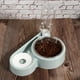thumbnail image 4 of Alimentador automático de mascotas de acero inoxidable, cuencos dobles de gran capacidad, dispensador de agua y comida, herramienta de alimentación para perros y gatos, 4 of 8