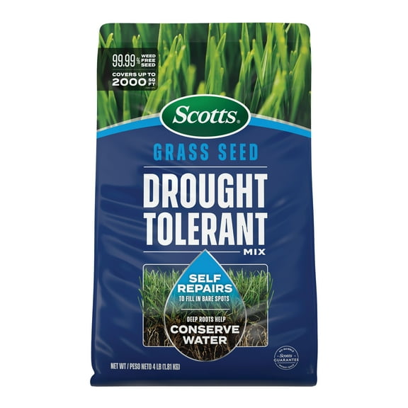 Scotts Grass Seed Drought Tolerant Mix, 2,000 sq. ft., 4 lb.