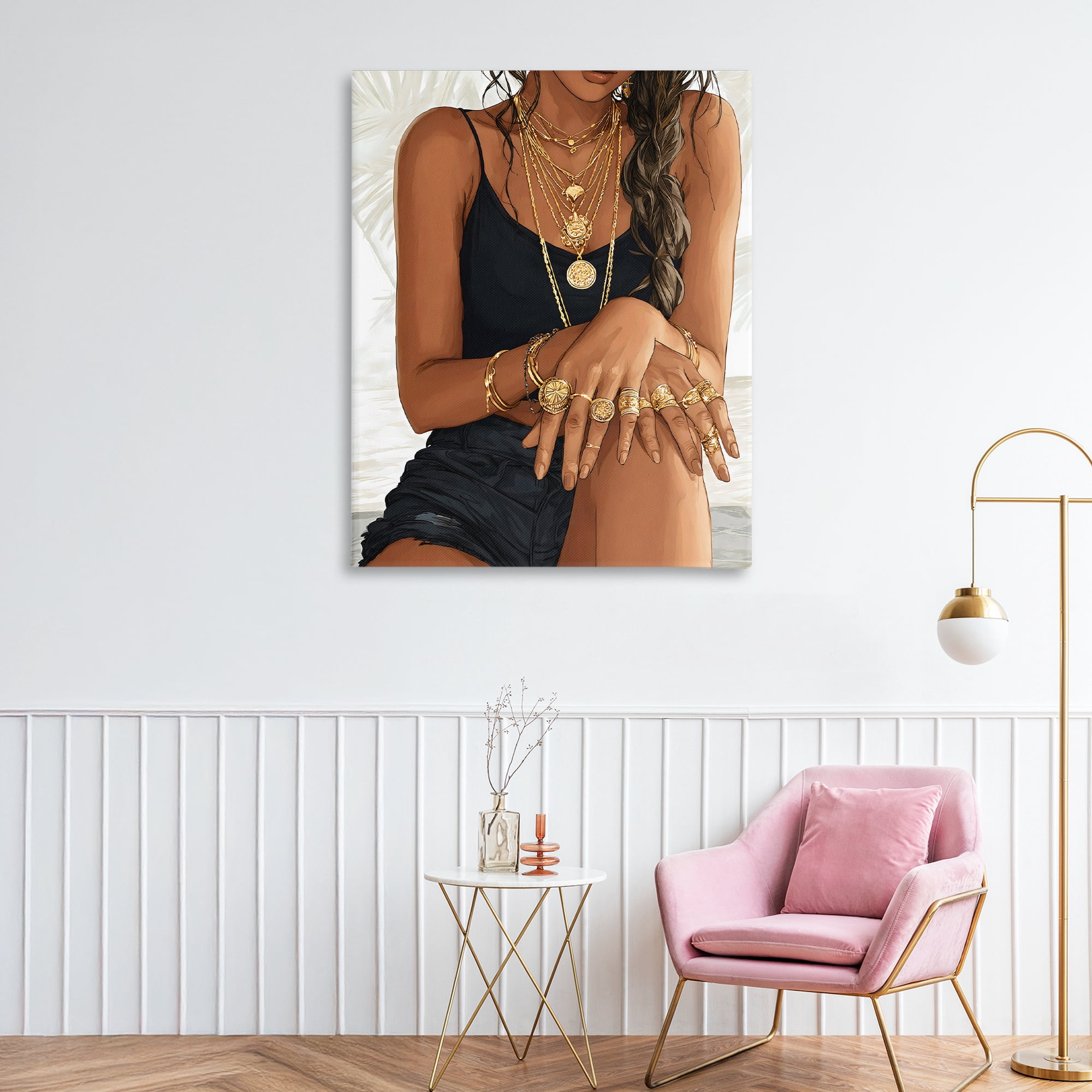 Stupell Industries All The Bling Adornments Canvas Wall Art, design by Franklyn Gregory