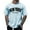 Sky Blue, variant on Men's Casual Graphic T Shirt Fashionable Streetwear Top for Everyday Wear - Stylish and Comfortable Tee for Men