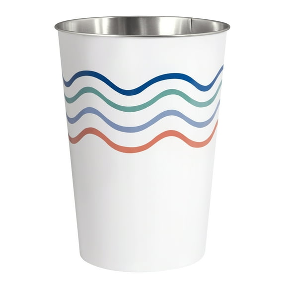 Mainstays Wave Waste Can
