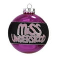 thumbnail image 3 of Set of 4 Fashion Avenue Miss Behaving Glass Ball Christmas Ornaments 3.25", 3 of 4