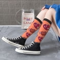 thumbnail image 5 of Rateoe Cartoon Meat Pattern Women’s Knee High Crew Socks,Trouser Socks Comfortable, Breathable, Moisture-Wicking and Soft, 5 of 6