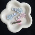 thumbnail image 1 of 4PCS Encantos De Decoración De Flores, Lindo Regalo De Encanto De Margarita para Niñas Pequeñas Niños Adolescentes Mujeres Adultos-Azul+Rosa, 1 of 5