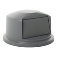 thumbnail image 4 of Rubbermaid Brute Dome - Couvercle de Corbeille - Rond - Couvercle Poussoir - Extérieur - Résine - Gris - pour P/N : FG263200GRAY, 4 of 4