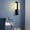 Black, variant on Wall Lights, Wired Metal Wall Light, Modern Warm LED Wall Light, Indoor Golden Wall Light For Living Room Bedroom Bathroom Corridor Doorway Stairs, Bedside, Modern Mo