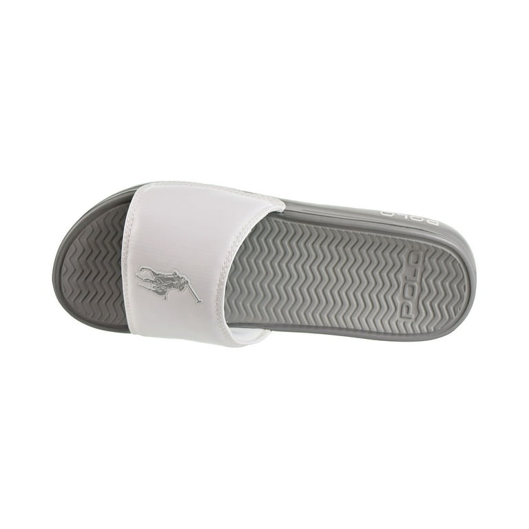 Polo Ralph Lauren Rodwell Men's Slide Sandals White Polo Ralph Lauren Rodwell Men's Slide Sandals White