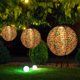 thumbnail image 2 of [Paquete 2 - borla] Linterna solar 30 cm y 12 pulgadas Lámpara Lámpara LED navideña (A-2PCS), 2 of 9
