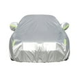 thumbnail image 6 of Leadwolf Car Covers for Automobiles All Weather Waterproof for Kia forte Coupe Oxford Fabric Length up to 171.2595 " Silver, 6 of 10