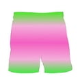 thumbnail image 7 of IYTR Men Shorts Summer Gradient Color Casual Shorts Beach Shorts with Pockets Lightweight Elastic Waist Drawstring Shorts Multicolor_C XL, 7 of 7