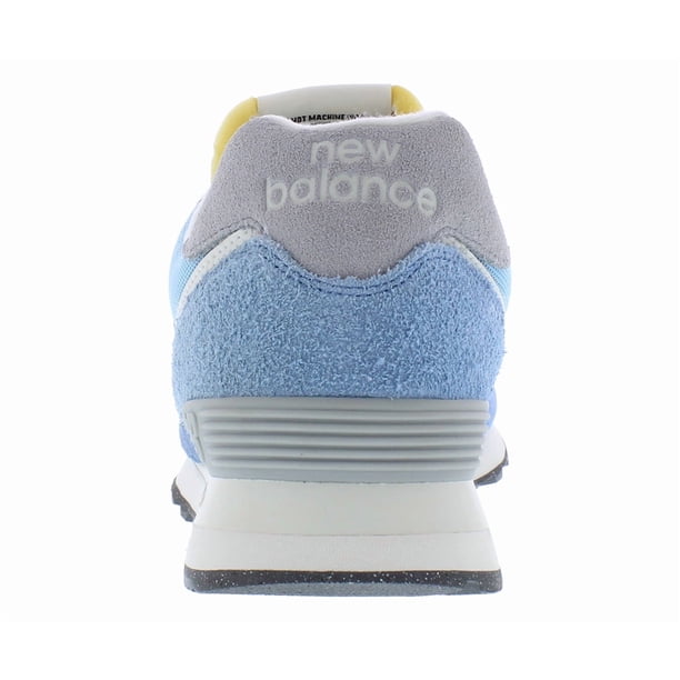 New Balance 574 Mens Shoes Size 9.5, Color: Blue Laguna/Sea Salt