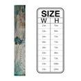 thumbnail image 6 of Table Runner Dresser Scarves 72 Inch Long, Watercolor Marine Ocean Life Seahorse Linen Dining Table Runners Vintage Nautical Map Back Tabletop Scarf for Wedding Holiday Party Kitchen, 6 of 7