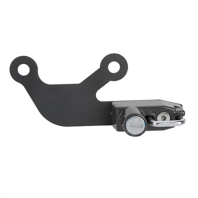 Cerradura para casco de Aleación de aluminio Jadeshay antirrobo para Kawasaki Color Negro