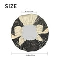 thumbnail image 5 of Gaeub Retro Raccoon Graphic Print Shower Caps for Women Men,Double Waterproof Layers Bathing Hat,Elastic and Reusable Bath Caps, 5 of 7