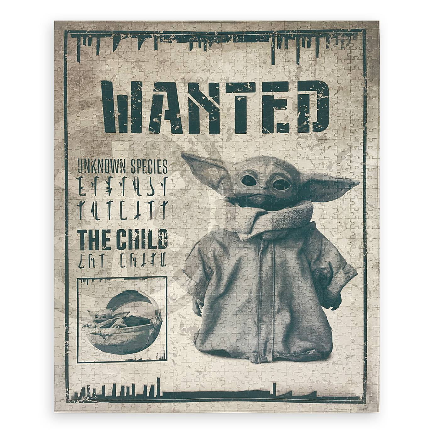Disney The Child 1000pcs Puzzle Star Wars The Mandalorian Yoda New with Box