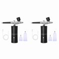 thumbnail image 1 of 2X New Airbrush KIT Cordless Rechargeable Compressor Airbrush Set, Automatically Handles Model Painting, Nails, Makeup, 1 of 8