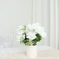 thumbnail image 6 of Efavormart 84 Artificial Open Roses for DIY Wedding Bouquets Centerpieces Arrangements Party Home Wholesale Supplies - White, 6 of 10