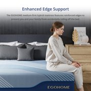MLILY USA EGOHOME Ego Elysian Queen Mattress, 12 inch Memory Foam Mattress with Pocket Spring,… — $429.00 (31% off)