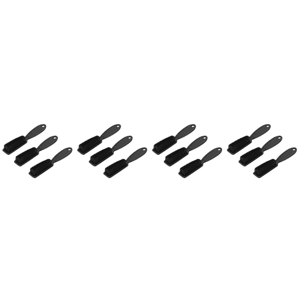 12Pcs Fade Brush Comb Scissors Cleaning Brush Barber Shop Skin Fade