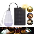 thumbnail image 1 of Outdoor Camping Led Lights Bulb Solar Panel Powered High Brightness Tent Lamp For Outdoor Indoor, 1 of 9