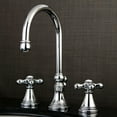 thumbnail image 2 of Kingston Brass KS2981AX Governor Widespread Bathroom Faucet with Brass Pop-Up, Polished Chrome, 2 of 3