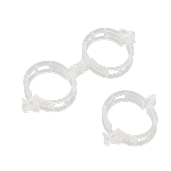 Clip de plástico para sujetar ramas.Clip de sujeción para jardinería.Clip de fijación para enredaderas y plantas de interior y exterior.Accesorio para el cuidado de plantas.