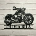 thumbnail image 2 of Handmadetneonsign Custom Motocross Biker Metal Wall Art LED Light - Personalized Dirt Bike Name Sign, 2 of 3