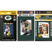 C&I Collectibles NFL Green Bay Packers 3 Different Licensed Trading Card Team Sets O/S