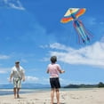 thumbnail image 7 of Large Phoenix Kite for Kids Adults Beginner, 100 x 71 Inch Single Line Colorful with Tail Kite with Winding Handle and Line Outdoor Beach Park Flying Games Activities Birthday Gift, 7 of 7