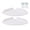 White, variant on NFTIGB 2-Piece Acrylic Wall Mount Floating Corner Shelves Space-Saving Quarter Round Hanging Display Organizer Rack for Bathroom Bedroom, White (8.27 inches / 21 cm)