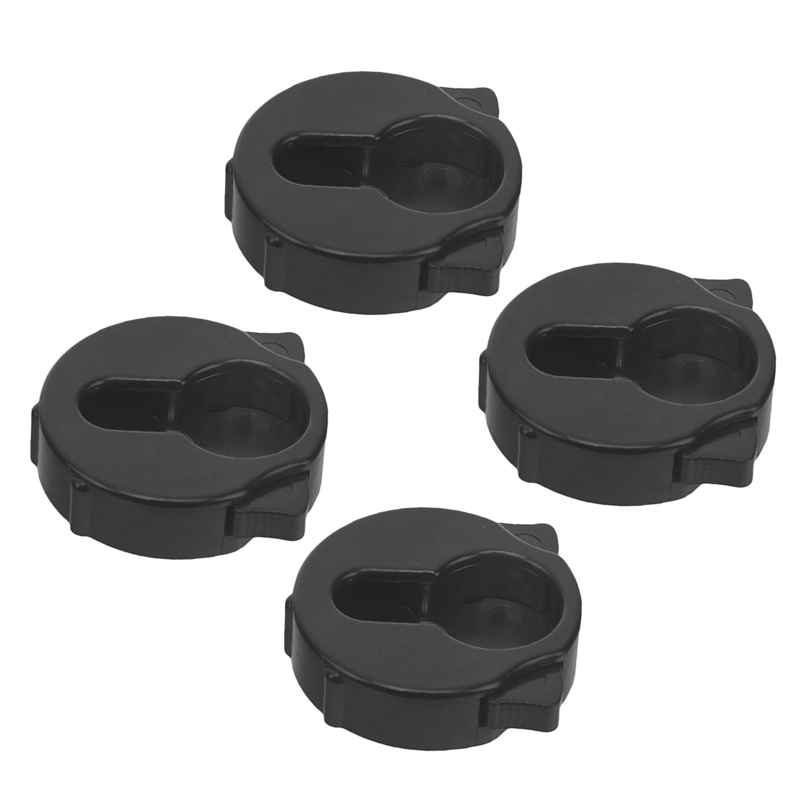 4 Pieces Guitar Strap Locks Universal Quick Change Set Easy Installation for Electric Acoustic Bass Guitars