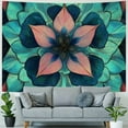 thumbnail image 4 of SHERONV Mandala tapestry wall hanging is suitable for home living room bedroom background wall decoration 40x30inch, 4 of 6