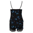 thumbnail image 5 of GERsome Women's Pajamas Set Sleeveless Tee and Shorts Sleepwear Tank Top Pjs Set, 5 of 6