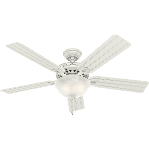 Beachcomber White Ceiling Fan With, Beachy Ceiling Fans With Lights