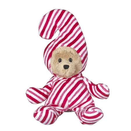 Wee Bears Costumed Teddy Bear: Candy Cane - By Ganz
