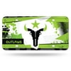 Rico Industries Houston Outlaws Overwatch Metal Auto Tag 8.5" x 11" - Great For Truck/Car/SUV