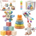 thumbnail image 1 of Juguetes Montessori para bebés y bricolaje de 6 a 18 meses con cuerda para tirar y más, 1 of 8
