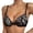 Bras 162#Black, variant on WAYUTE Bras for Women Delicate Floral Lace Underwire Push up Front Closure Bra for Petite Support Comfortable Everyday Wear