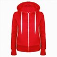 thumbnail image 2 of Towmus Hoodies for Women Sweatshirt Zip Up Hoodie Fall Fashion 2025 Trendy Long Sleeve Jackets Winter Clothing Outfits, 2 of 4