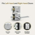 thumbnail image 2 of Mega Handles | Prime Entry Lever and Deadbolt Combo | Polished Chrome, 2 of 4