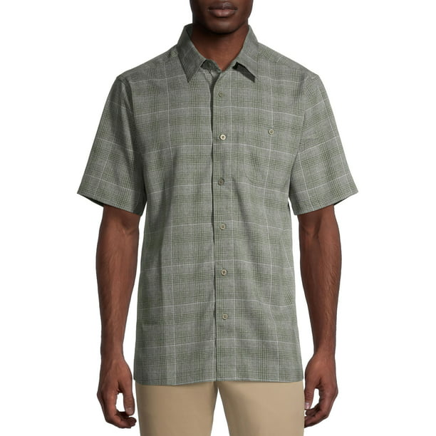 GEORGE - George Men's and Big Men's Microfiber Shirt, up to 5XL ...