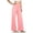 #9Pink, variant on MYAOYI Womens Pants Stretchy Wide Leg Workout Leggings No Front Seam Straight Buttery Gym Yoga Pants