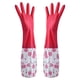 thumbnail image 3 of Fiudx Guantes de Limpieza, Forro Flocado Antideslizante, Puños Largos para Mayor Comodidad, para Lavado Doméstico y Lavavajillas, Multiusos, Resistentes a Altas Temperaturas, Talla M, 1 Par, 3 of 3