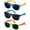 B2 Blue/Yellow+black/Blue+green/Orange, variant on KY Kids Polarized Sunglasses for Girls Boys UV Protection Sun Glasses Flexible Rubber TPEE Shades for Children Age 3-9