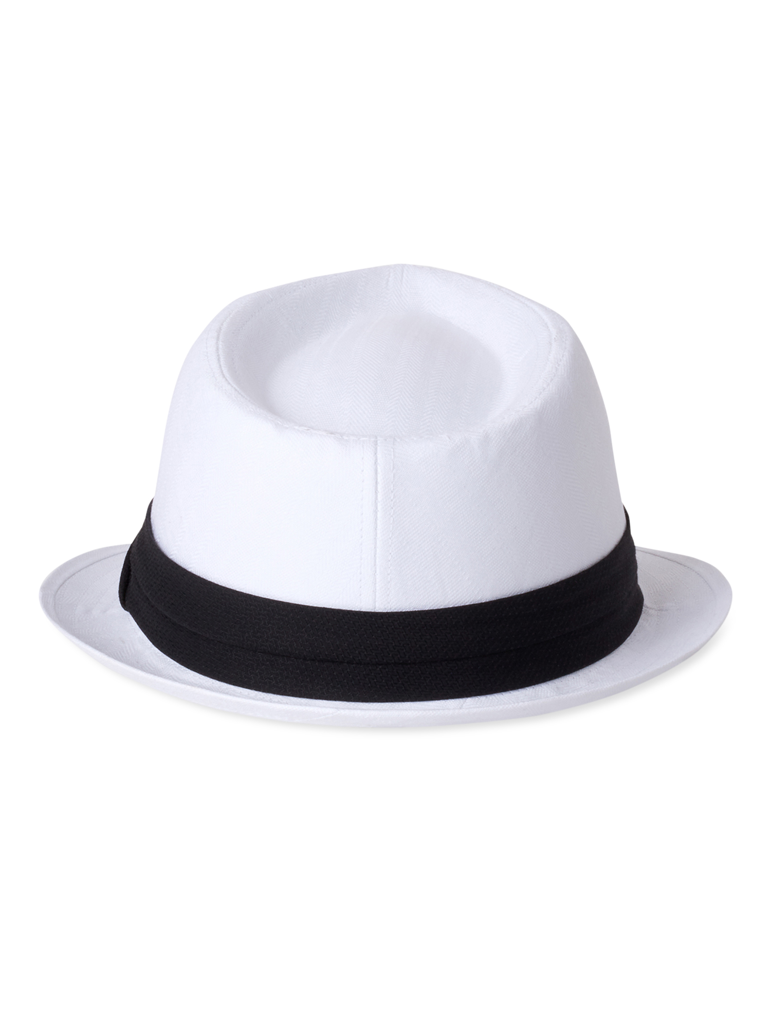 George Men's Herringbone Fedora Hat